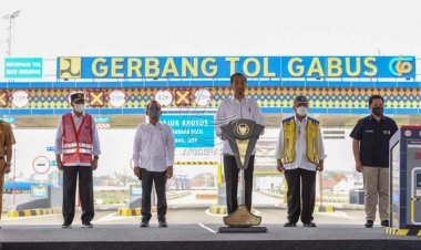 Jokowi Resmikan Jalan Tol Cibitung–Cilincing Sepanjang 27,2 Kilometer