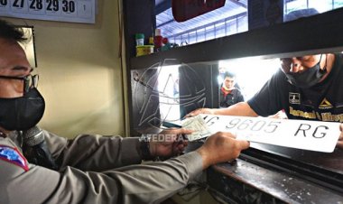 Satlantas Polres Tulungagung Terbitkan Ribuan TNKB Warna Putih