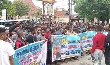 Lukas Enembe Jadi Tersangka KPK, Rakyat Papua Demontrasi Besar-besaran