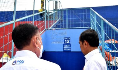 Jokowi akan Audit Seluruh Stadion untuk Pertandingan Liga Indonesia