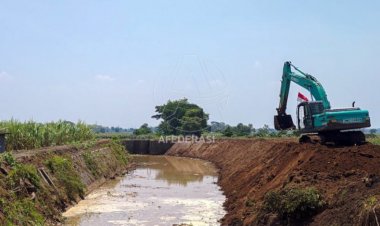 Antisipasi Luapan Air, Pemkab Kediri Kebut Normalisasi Sungai