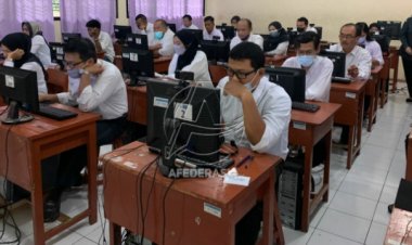 525 Calon Panwascam di Tulungagung Jalani Tes Tulis