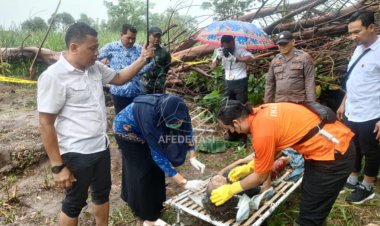 Jasad Kakek Tua di Ngadiluwih Ditemukan Tersangkut Ranting Bambu