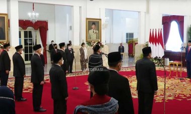 Jokowi Lantik Anggota Dewan Pengawas dan Badan Pelaksana BKPH