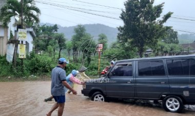 Meminimalisir Banjir, Pemdes Campurdarat Gencarkan Penanaman Pohon Kayu Putih