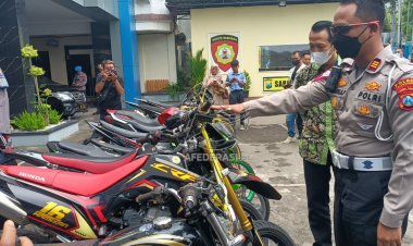 Hendak Balap Liar, Puluhan Pelajar Diamankan Satlantas
