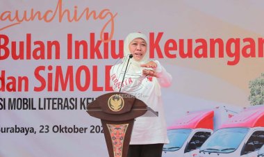 Gubernur Khofifah Launching Program SiMOLEK