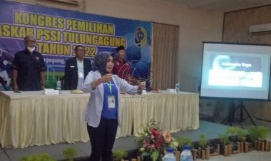 Pengurus ASKAB PSSI Tulungagung Periode 2022-2026 Dilantik, Tekankan Pembinaan Atlet