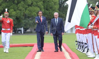 Presiden Jokowi Sambut Kunjungan Kenegaraan PM Palestina