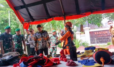 Antisipasi Puncak Musim Hujan, Pemkot Kediri Gelar Apel Siaga Kebencanaan