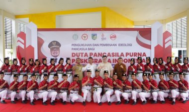 Tekankan Pentingnya Bahaya Radikalisme, Bupati Kediri Kukuhkan Duta Pancasila