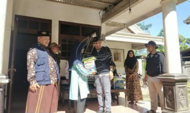 PC ISNU Tulungagung Berikan Ratusan Paket Sembako untuk Korban Terdampak Banjir