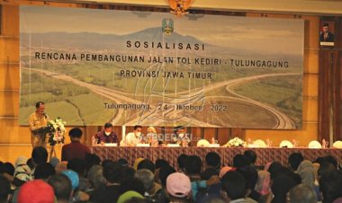 Pemkab Gelar Sosialiasi Pengadaan Tanah untuk Pembangunan Jalan Tol Kediri - Tulungagung