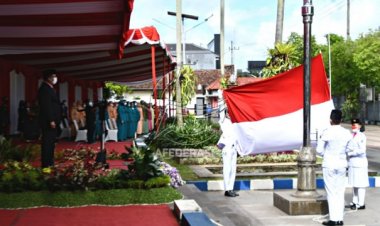 Bupati Maryoto Pimpin Upacara Hari Sumpah Pemuda ke 94