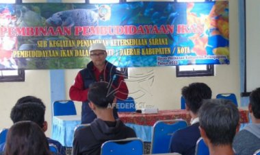 Disperkan Terus Dampingi Ratusan Kelompok Pembudidaya Ikan di Tulungagung