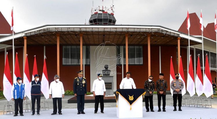 Presiden Jokowi Resmikan Revitalisasi Fasilitas Bandara Halim Perdanakusuma