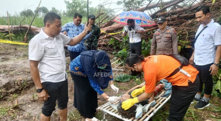 Jasad Kakek Tua di Ngadiluwih Ditemukan Tersangkut Ranting Bambu