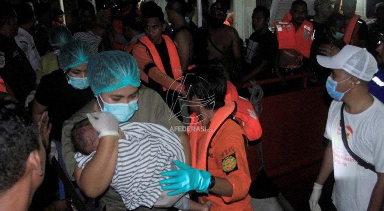 14 Orang Meninggal dalam Kecelakaan Kapal di Kupang