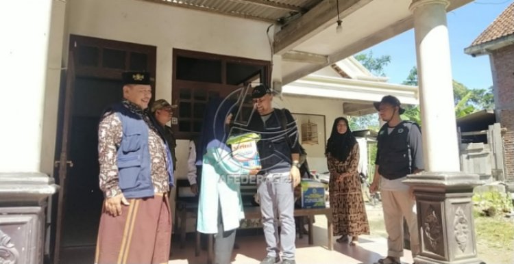 PC ISNU Tulungagung Berikan Ratusan Paket Sembako untuk Korban Terdampak Banjir