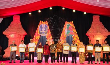 Dua Desa Asal Kabupaten Kediri Borong Penghargaan Festival Dewi Cemara
