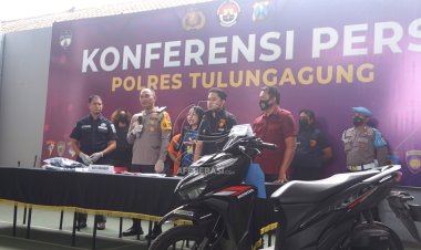 Satreskrim Polres Tulungagung Bekuk Spesialis Curanmor di 32 TKP