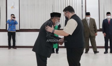 Lantik Direktur RSKK, Mas Dhito Singgung Pelayanan dan Ruang Pasien