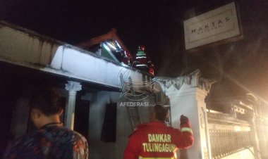 Diduga Lupa Matikan Kompor, Tempat Produksi Maktas Makaroni Hangus Terbakar