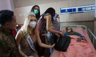 Miss Universe Switzerland Kunjungi RSUD dr. Iskak Tulungagung, Kagum Akan Layanan Perumahsakitan
