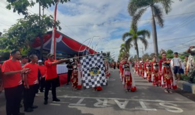 Wabup Tulungagung Berangkatkan Jalan Kreasi Napak Tilas Ketandan
