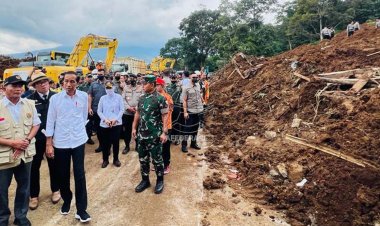 Tinjau Gempa Cianjur, Ini Instruksi Jokowi