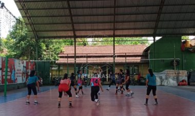 Jadi Ajang Pemanasan, Tim Voli Putri Kabupaten Kediri Bersiap Ikuti Kejurprov 2022