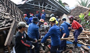 BNPB : Gempa Cianjur, 325 Lokasi Pengungsian di 15 Kecamatan