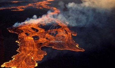 Gunung  Mauna Loa di Hawaii Meletus Setelah 'Mati' Puluhan  Tahun