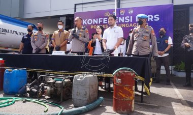 Ngepul BBM Solar Subsidi, Dua Pelaku Diamankan Unit Pidsus Satreskrim Polres Tulungagung