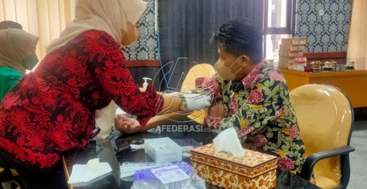 Medical Chek Up, Anggota DPRD Kabupaten Blitar Sehat Semua