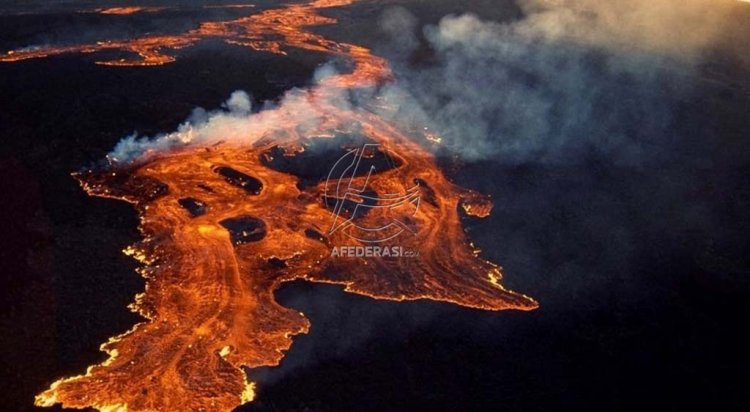 Gunung  Mauna Loa di Hawaii Meletus Setelah 'Mati' Puluhan  Tahun