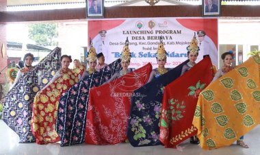 Batik Sekar Ndaru Gondang Jadi Program Desa Berdaya