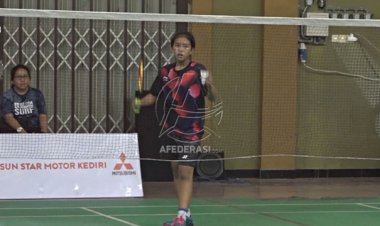 Peserta Dari Luar Pulau, Ramaikan Kejuaraan Bulutangkis Bupati Cup Open 2022 di Tulungagung