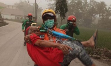 1.979 Warga Mengungsi Akibat Erupsi Gunung Semeru