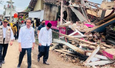 Pastikan Rekonstruksi Berjalan, Jokowi Kunjungi Cianjur