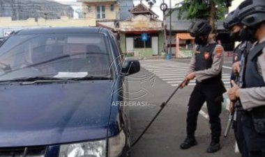 Pasca Bom di Mapolsek Astanaanyar, Polres Situbondo Perketat Keamanan