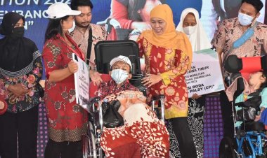 Khofifah Hadiri Puncak Peringatan Hari Disabilitas Internasional 2022