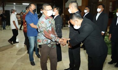 Bupati Maryoto Lantik Pengurus Perbasi Masa Bakti 2022-2026
