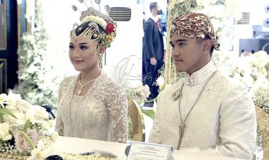 Mewah dan Sakral, Kaesang - Erina Resmi Menikah