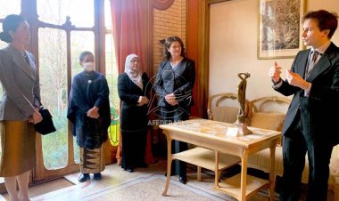 Hadiri  Acara Pendamping KTT ASEAN-Uni Eropa, Iriana Kunjungi Museum Horta