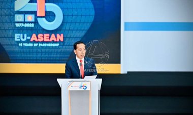 Hadiri KTT ASEAN-Uni Eropa, Jokowi Tekankan Pemulihan Ekonomi Inklusif dan Berkelanjutan