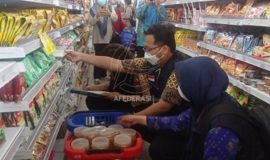 Loka Pom Kediri Temukan Produk Tanpa Izin Edar di Swalayan