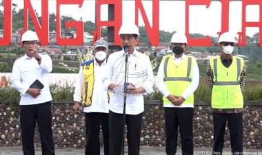 Dukung Pengendalian Banjir di Jakarta, Bendungan Ciawi dan Sukamahi Diresmikan