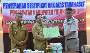 68 Persen Aset Pemkab Tulungagung Sudah Tersertifikasi