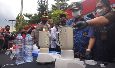 Jelang Perayaan Tahun Baru, Polres Tulungagung Musnahkan Ribuan Miras dan Puluhan Gram Narkotika